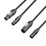 DMX in napajalni kabel powerCON TRUE1 TOP & Neutrik ® 5-polni XLR - 3 m