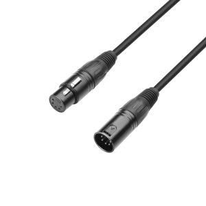 DMX kabel XLR moški/XLR ženski 5-pin - 0,5 m