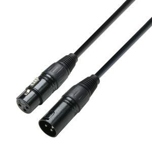 DMX kabel XLR moški/XLR ženski - 1,5 m