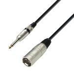 Mikrofonski kabel 3 STAR XLR moški/6,3 mm Jack mono - 10 m