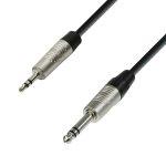 Audio kabel 4 STAR 3,5 mm Jack Stereo/6,3 mm Jack Stereo - 1,5 m