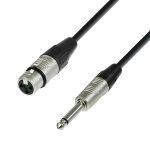 Mikrofonski kabel 4 STAR REAN XLR ženski/6,3 mm Jack mono - 10 m