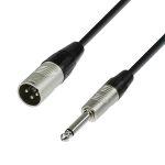 Mikrofonski kabel 4 STAR REAN XLR moški/6,3 mm Jack mono - 5 m
