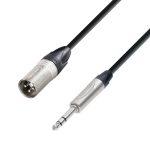 Mikrofonski kabel 5 STAR Neutrik XLR moški/6,3 mm Jack stereo - 10 m
