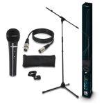 LD Systems MIC SET 1 - komplet z mikrofonom, stojalom, kablom in objemko