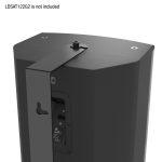 LD Systems SAT 122 G2 WMB vrtljiv stenski nosilec, črn