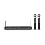 LD Systems U305 HHD 2 - dvojni brezžični ročni mikrofonski sistem - 584 - 608 MHz
