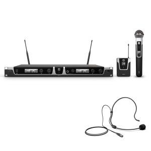 LD Systems U505 HBH 2 - naglavni in dinamični ročni mikrofonski sistem - 554 - 586 MHz