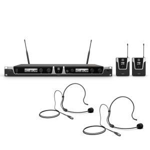 LD Systems U506 BPH 2 - 2 x naglavni brezžični mikrofonski sistem