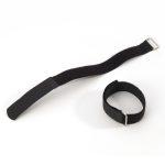 Vezica z ježkom 160 x 16 mm ČRNA - VR 1616 BLK